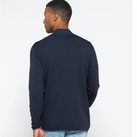 Apex Fleece 1/4 zip Classic Navy - Picture 2 of 5